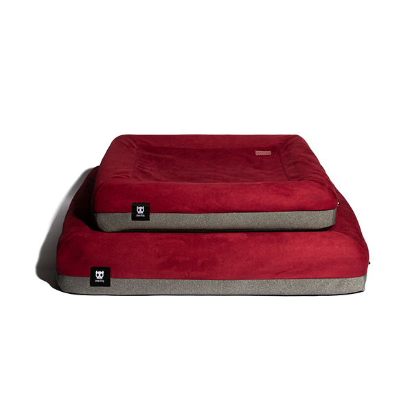 Zee.Bed Burgundy Bed Cover